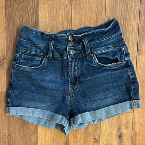 Dark Wash Refuge Ibiza Jean Shorts - 1